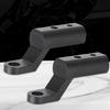 Motorcycle Extension Mount Bracket Rearview Expander Bracket for Scooters Mount Bracket Support Holder