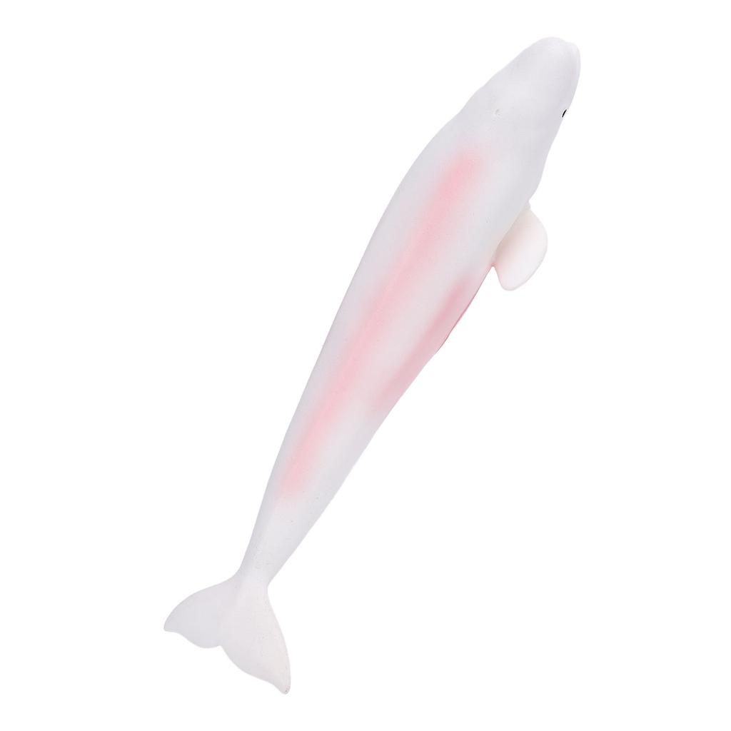 Model bílé velryby Simulační socha Zvíře z moře Figurka Hračka pro vzdělávání dětí L