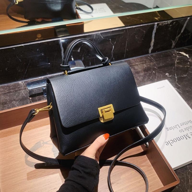 Premium Sense Niche Small Bag Women's Bag New Trendy Autumn and Winter Retro Portable Versatile Single Shoulder Oblique