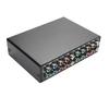 Dovhmoh RGB Component Switch 5 YPBPR Component AV for PS2 DVD Player TV Selector, 3-Way Cables, Switch, Switcher,