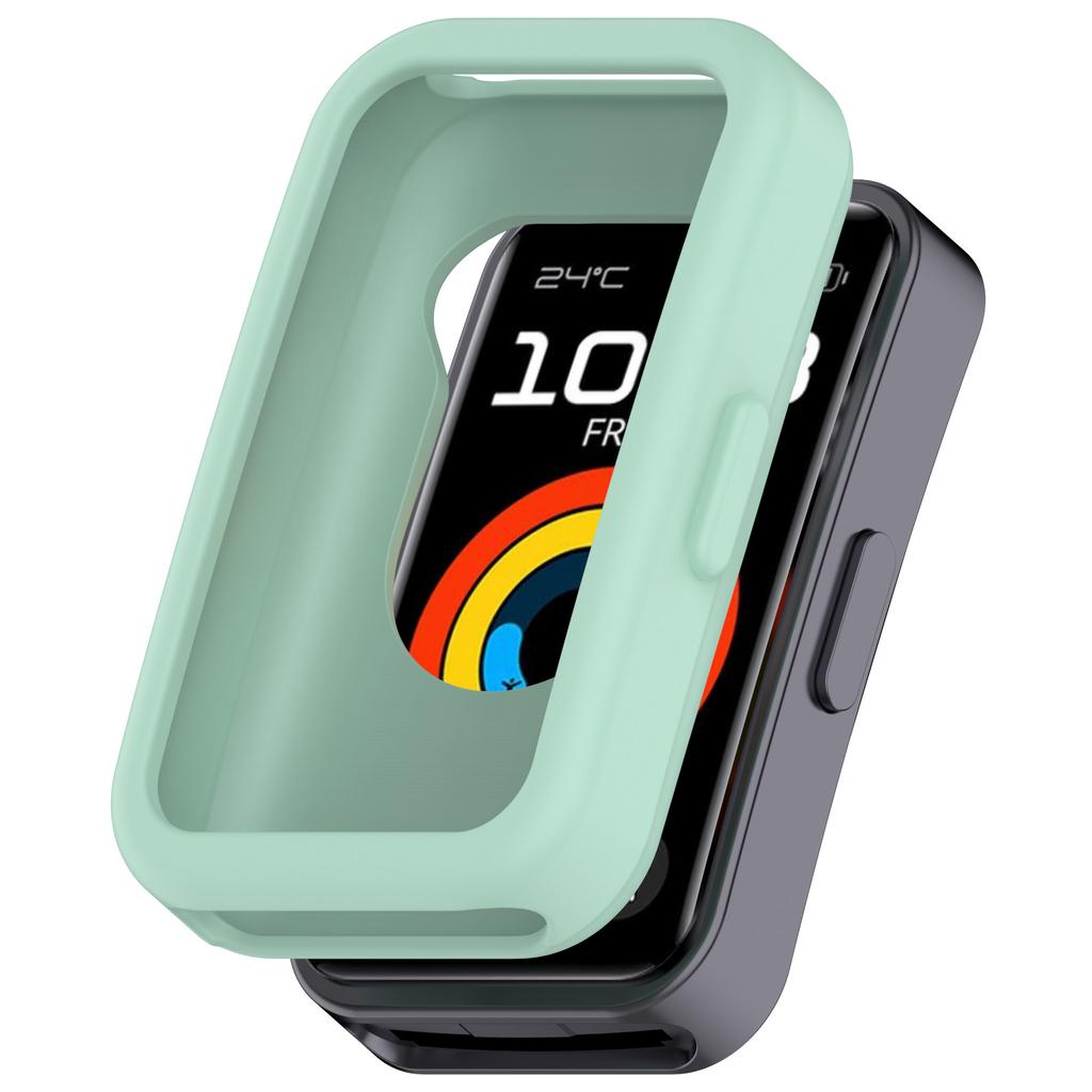 For Huawei Band 9/Band 8 Watch Case Soft Silicone Hollow Watch Frame Cover