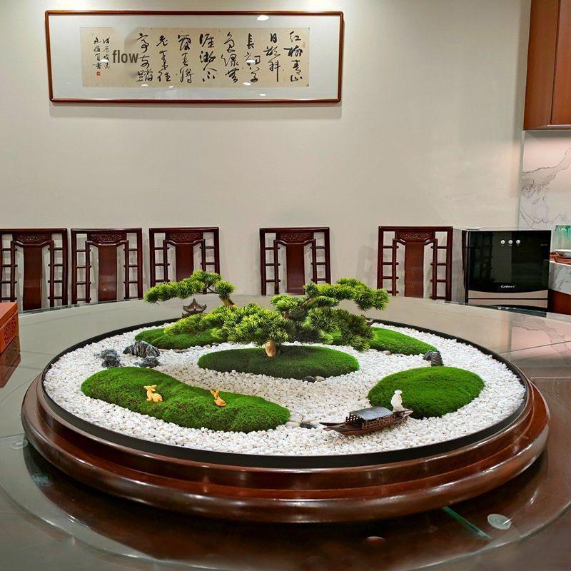 Hotel Dining Table Turntable Floral Display and Arrangement