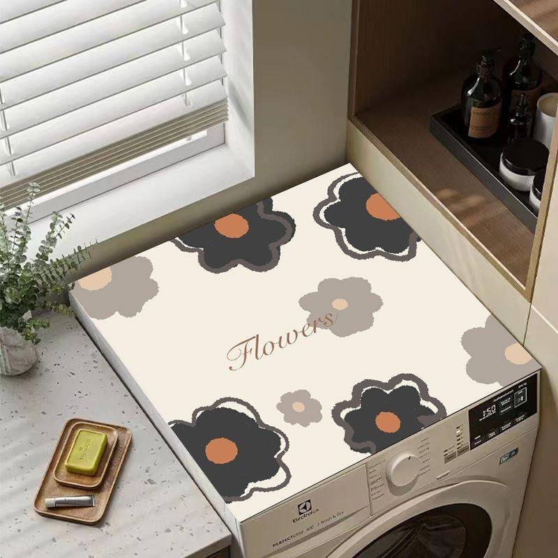 Washing Machine No Wash, Water Absorption, Dirt Resistant Soft Pad, Sun Protection, Scratch Resistant Table Mat