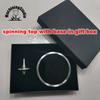 Stainless Steel Spinning Top Metal Quality Could Compare With Foreverspin glass spinning base