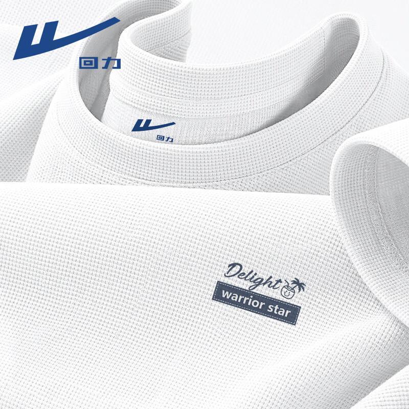 Warrior American Style Waffle Knit Short Sleeve T-Shirt 3XL