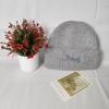 Hat men's and women's autumn and winter new wool hat embroidered letters fashion knitted hat warm thickened cold hat ear protector