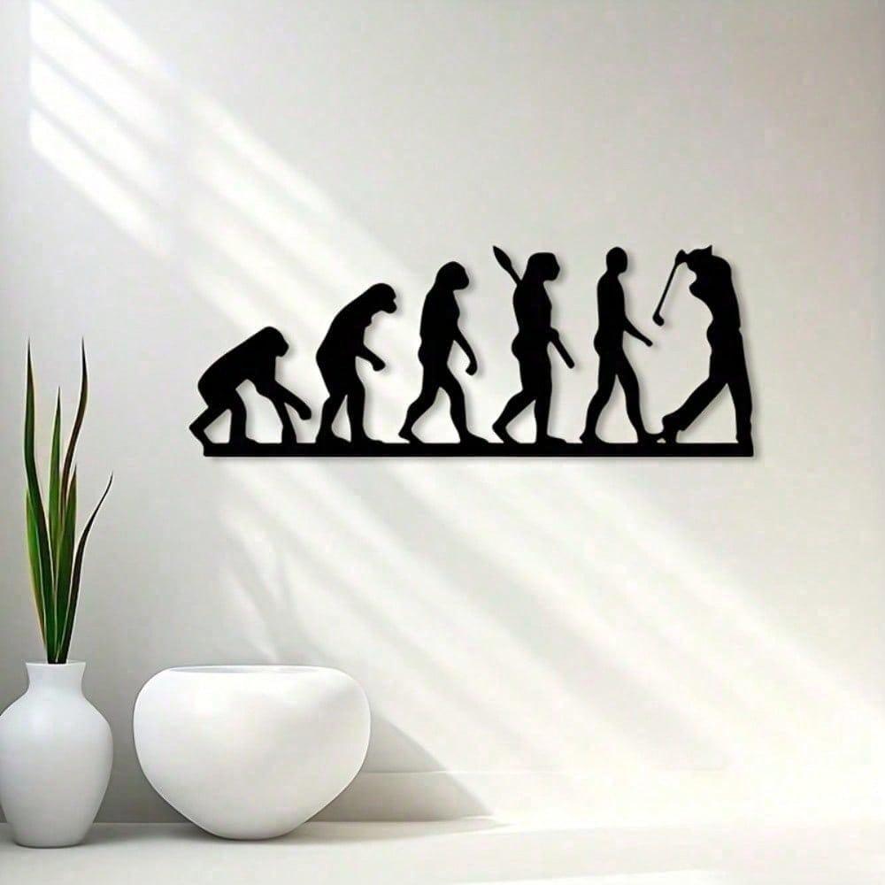 Vintage Golf Metal Wall Art Sports Decor Premium Iron Powder Coated
