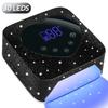 72W Cordless UV Nail Lamp Rechargeable 30 LEDs Nail Dryer UV Light Cabin Professional Nail Art Manicure Tools for Home and Salon