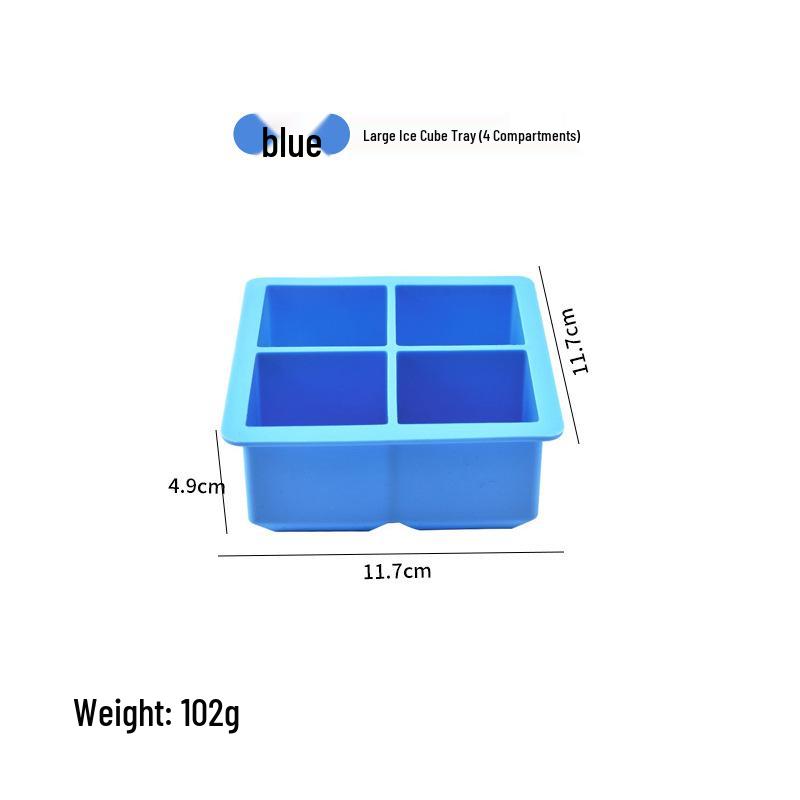 Commercial Food-Grade Silicone Ice Ball and Cube Mold