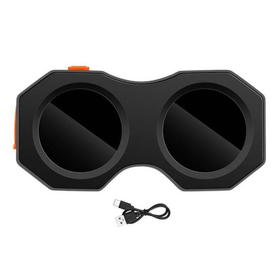 Demon Eyes Bicycle Taillight App Controlled IP64 Waterproof USB Rechargeable MTB Road Mountain Bike Night Riding Warning Rear Lamp