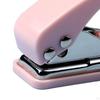 Hole Paper Punch for Cardboard Scrapbook with Closure Buckle Removable Waste Compartment Circle