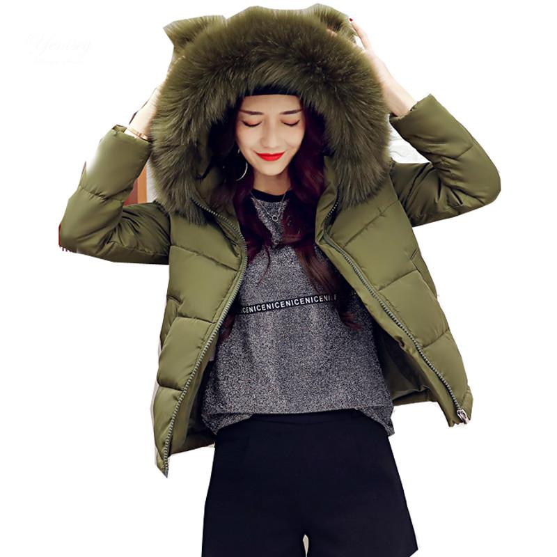 

Женская хлопковая подкладка зимняя хлопковая тонкая с капюшоном хлопковая перьевая женская M белый