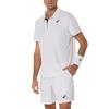 Asics Polo Shirts Men's White Polo Collar Moderate 2041A340-100