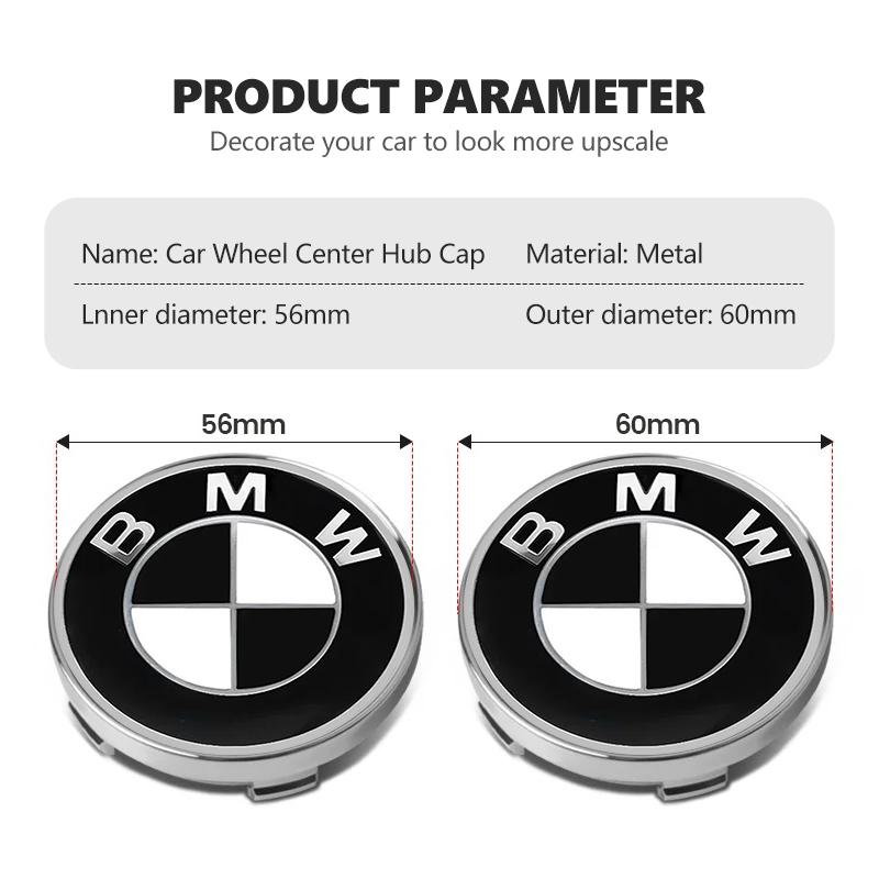 For BMW 5 E39 Car Wheel Center Hub Caps Sticker Auto Emblem Wheel Center Cap For BMW M3 M5 E36 E39 E46 E60 E61 E64 E70 E71 E80 E85 E87 E90 E83