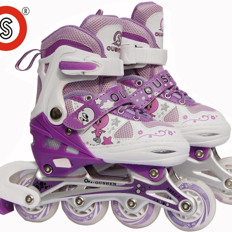 Breathable Adjustable Inline Skates for Boys & Girls Students