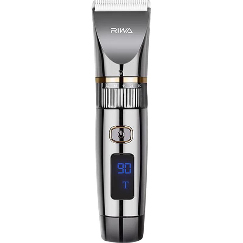 RIWA RE-6501T Rechargeable Ceramic Hair Clipper CN plug (adapter included)