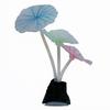 Silicone Luminous Ornament Artificial Glowing Lotus Leaf Mushroom Aquarium Fish Tank Landscaping Decoration
