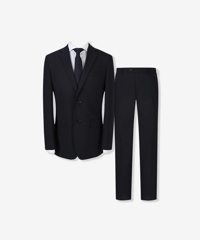 Sieg Modern Classic Fit Navy Suit Set Navy (Pijab2027_Pipab2227) (A Type)
