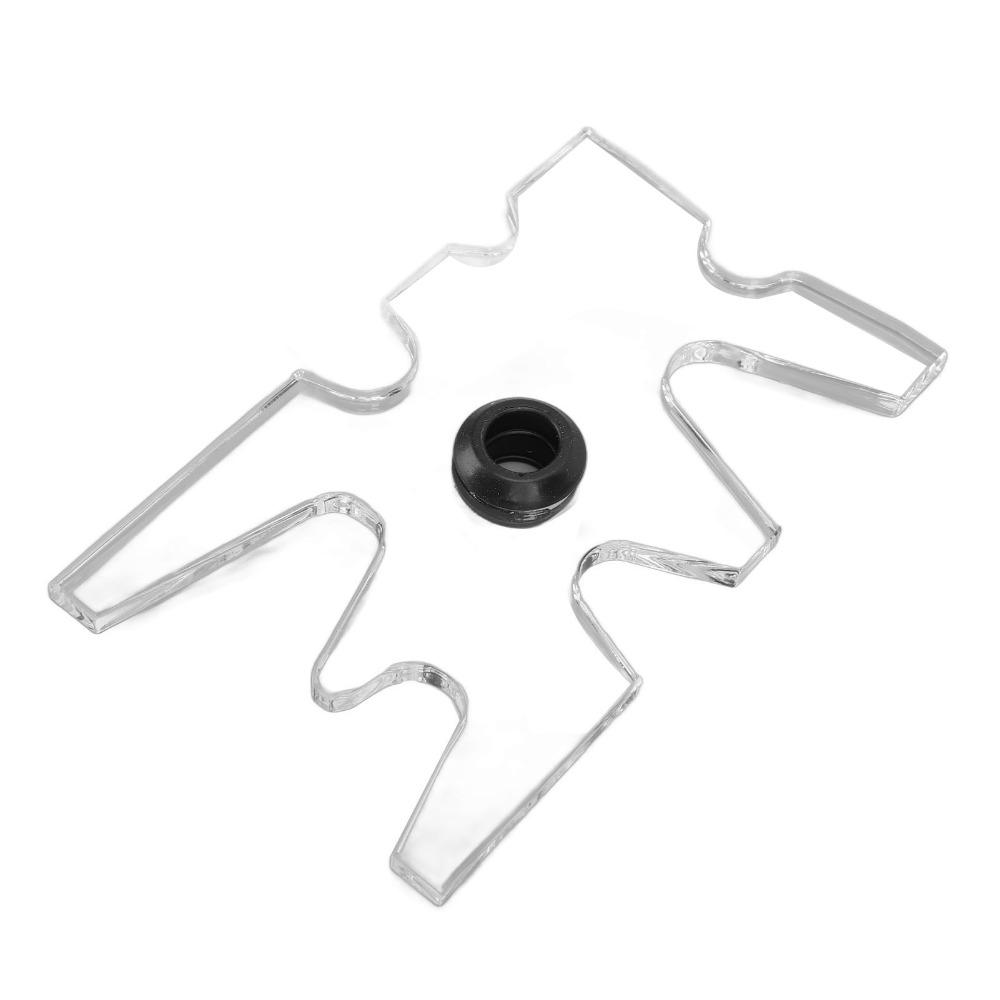 Rubber Pool Cue Bridge Head Clear Acrylic Billiard Cue Bridge  Professional Use