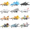 Children'S Boys Pull Back Simulation Model Aircraft, Alloy Mini Aircraft, Military Fighter Jets, Toys