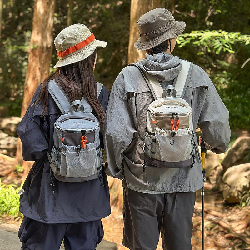 Outdoor Sports Hiking Backpack, Large Capacity Casual Student School Bag, Lightweight Travel Shoulder Backpack for Men Women
