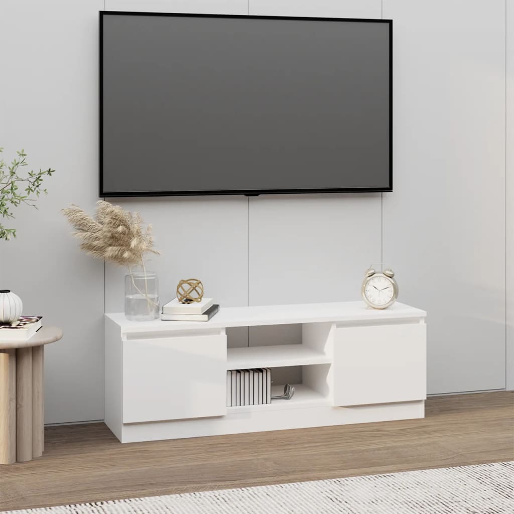 Moderner Minimalistischer TV-Schrank Zur Präsentation Und Aufbewahrung, Geeignet Für Schlafzimmer, Wohnzimmer Und Flure, 102x30x36 Cm