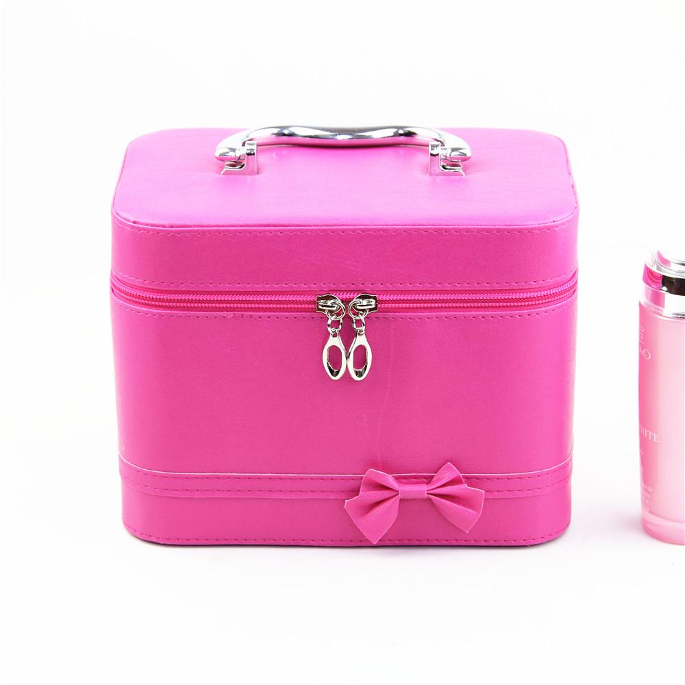 Large Capacity 2024 Summer Women's Cute Korean Makeup Bag - Multifunctional Storage Case