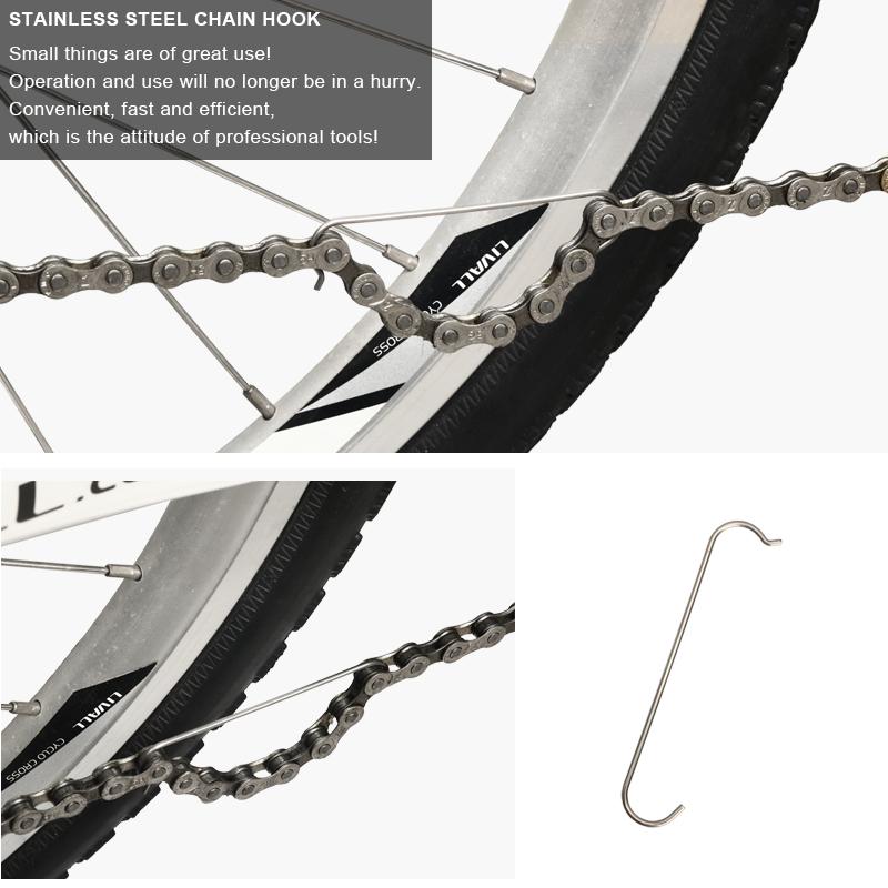 Řezačka řetězu jízdního kola s výměnným čepem, nástroj pro odstraňování čepů řetězu jízdního kola pro články řetězů 7, 8, 9, 10 a 11 rychlostí