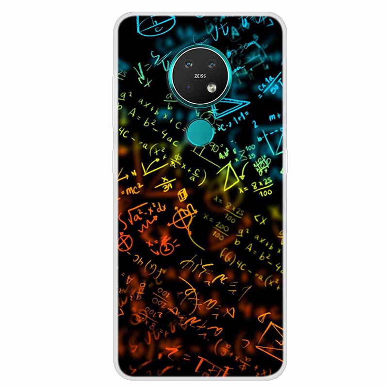Per Custodia Nokia 7.2 Nokia 6.2 Lusso Silicone TPU Morbida Cover Posteriore Custodia Telefono Per Nokia 7.2 Funda TA-1193 TA-1178 Cartone Animato Coque