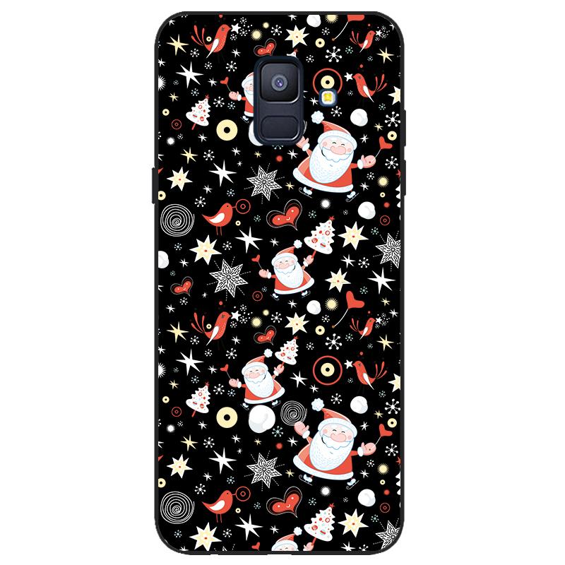 For Samsung Galaxy A6 2018 Silicone Case SIM SM A600 A600F Phone Case Tpu Case Coque Samsung Galaxy A62018 black