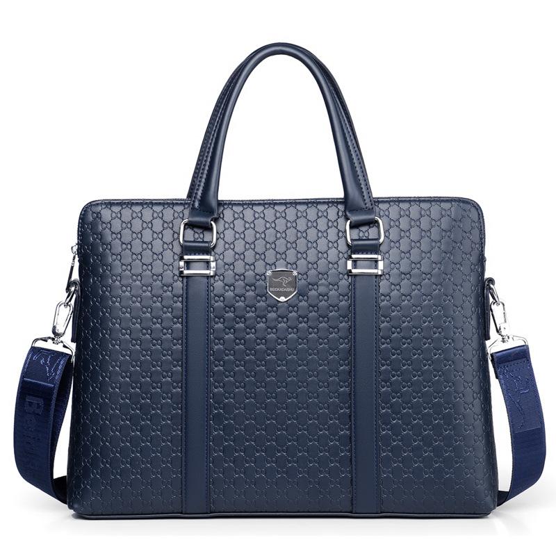 New Business Commuter Bag Handbag Computer Bag Men's Briefcase Large Capacity Messenger Shoulder Bag