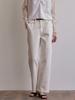 B Muse Mansion Pocket Point Cotton Pants - Off White