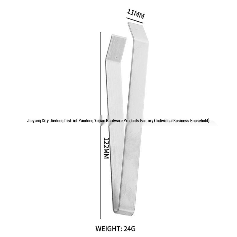 Poultry and Fish Tweezers: Pluck Pig Hair, Chicken & Duck Feathers, Remove Fish Bones, or Tame Beard – Versatile Household Tool.