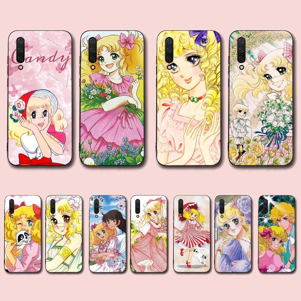 Anime Manga Candy Phone Case For Xiaomi Mi 5X 8 9 10 11 12 Lite Pro 10T PocoX3pro PocoM3 Note 10 Pro Lite