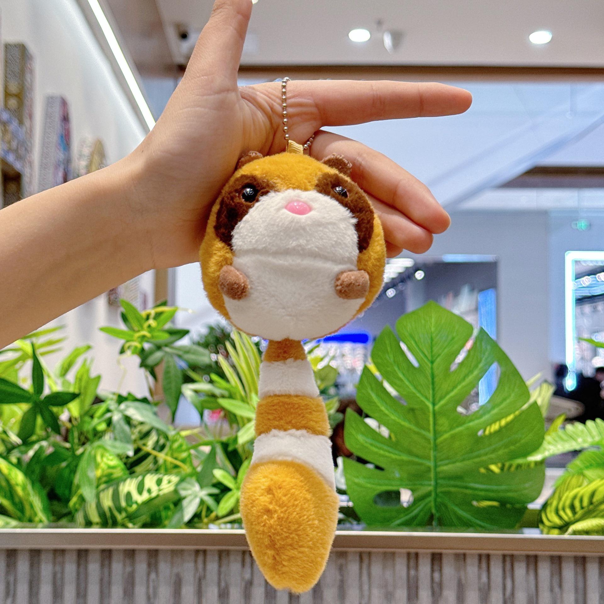 

Киву Медведь Енот Плюшевый Подвеска Брелок для Пар Height 18 cm