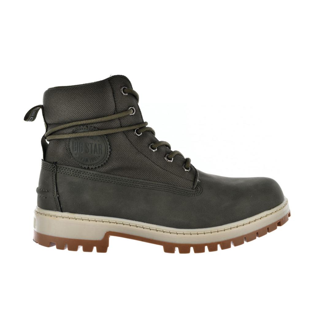 Buty wysokie męskie Big Star KK174205 khaki  r. 43