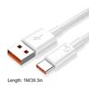 Fast Charging USB Type C Cable 66W/40W USB C Cable 6A/5A Accessories for Xiaomi Redmi POCO Huawei Honor OPPO VIVO