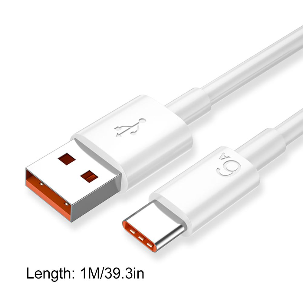 Fast Charging USB Type C Cable 66W/40W USB C Cable 6A/5A Accessories for Xiaomi Redmi POCO Huawei Honor OPPO VIVO