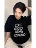 2025 Trendy Women's Pure Cotton Short Sleeve T-Shirt: European & American Style, Loose Straight-Shoulder Design