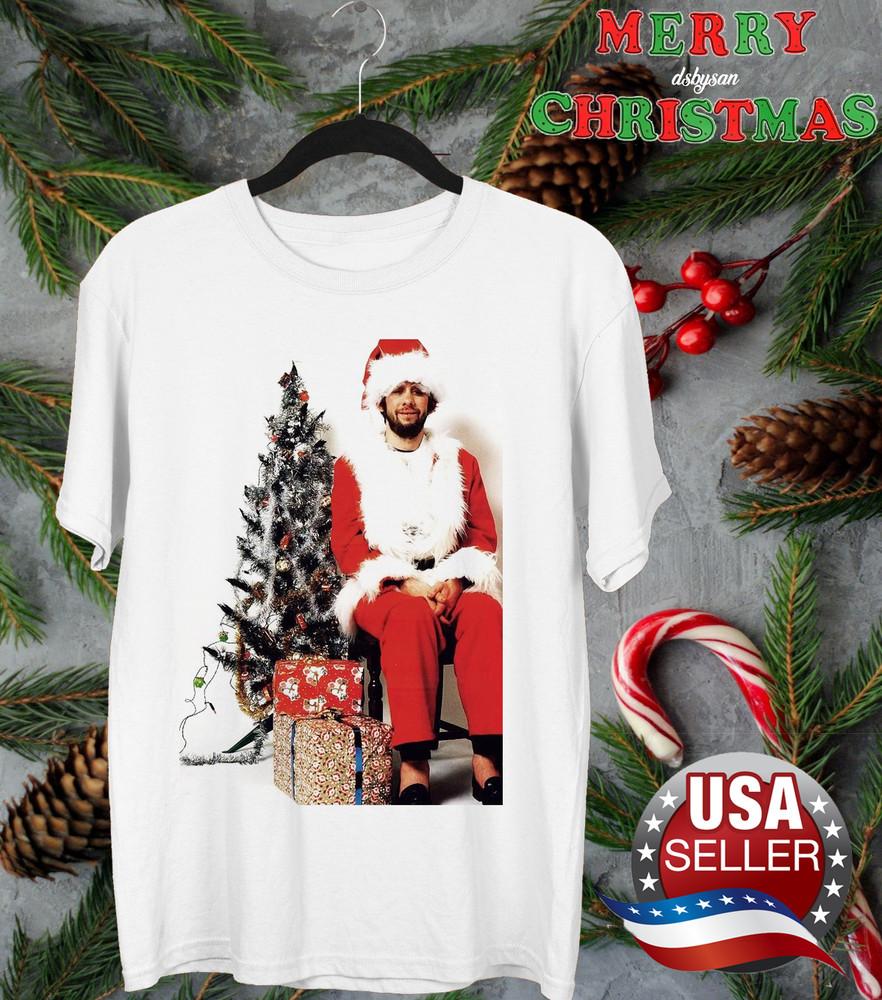 

All I want for Christmas is Shane MacGowan white Tshirt Unisex S5Xl XA43 Unisex T-Shirt S