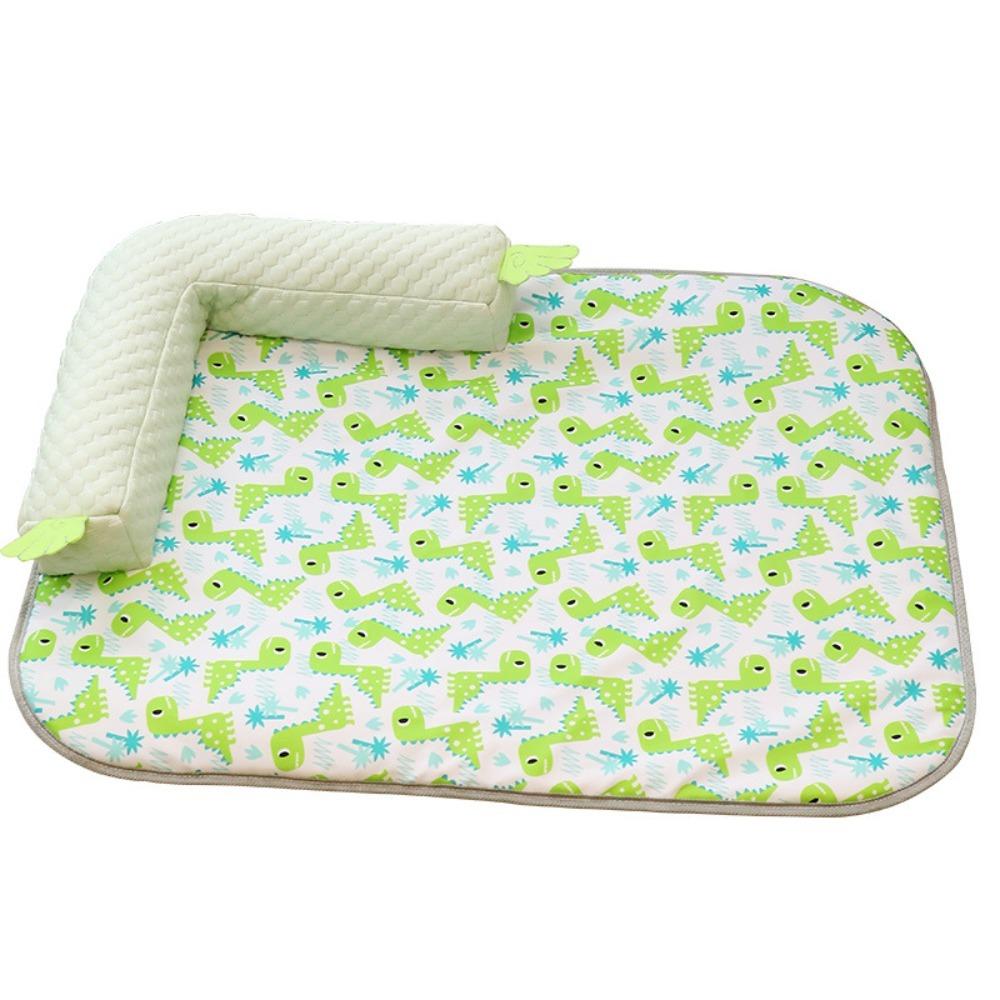 

Washable Kennel Mat Breathable Dog Sleeping Mat Universal Pet Cool Litter for Puppy Cats S зелёный