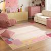 Dopamine Color Rugs for Bedroom Large Area Living Room Decoration Girl Carpet Thick Plush Lounge Floor Mat Fluffy Soft Study Rug
