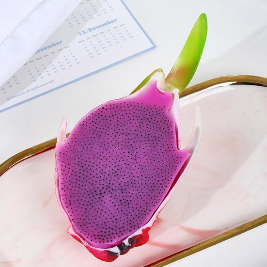 Dragon Fruit Stress Relief Toy with Tweezers Double Layers Fruit Seeds Removal Toy Blackhead Pimples Popping Decompression Sensory Toy