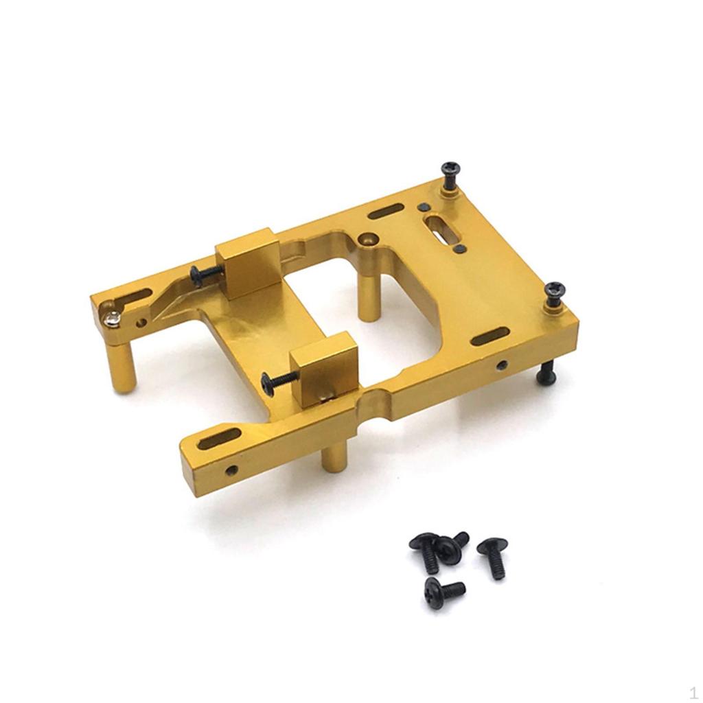 Aluminum Servo Fixed Mount Upgrade Spare Part for WPL B14 B-16 C-14 C-14K C-24 C- 1/16 RC Car Truck