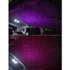 Automotive Roof Interior Atmosphere Light Adjustable Starry Projection USB Powered PVC Material Easy USB Plug Operation