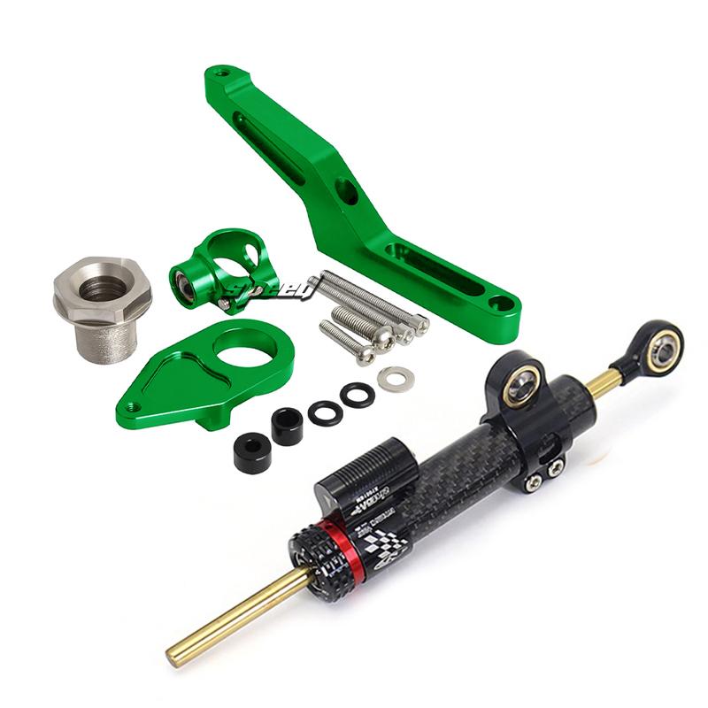 ZX-6R 2024 Steering Dampers Motorcycle Accessories Steering Damper Stabilizer For KAWASAKI NINJA ZX-6R 2009-2024 2025