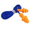 CNMF 897 Industrial Noise-Cancelling Silicone Earplugs with Cord