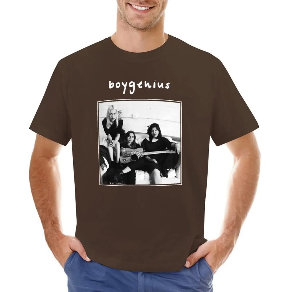 BOYGENIUS T-shirt summer tops sports fans heavyweights tops Short sleeve tee
