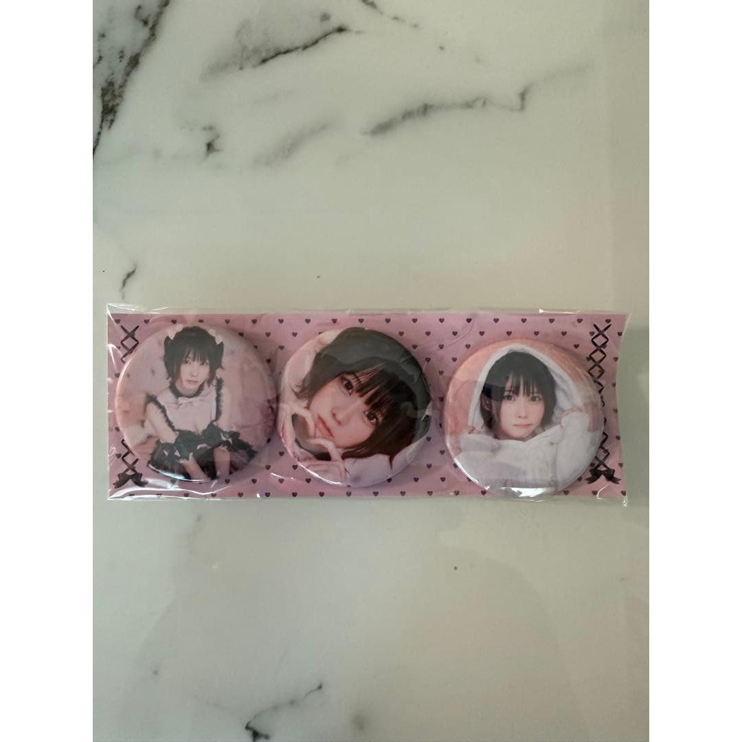 Enako can badge set 3 pieces new unopened