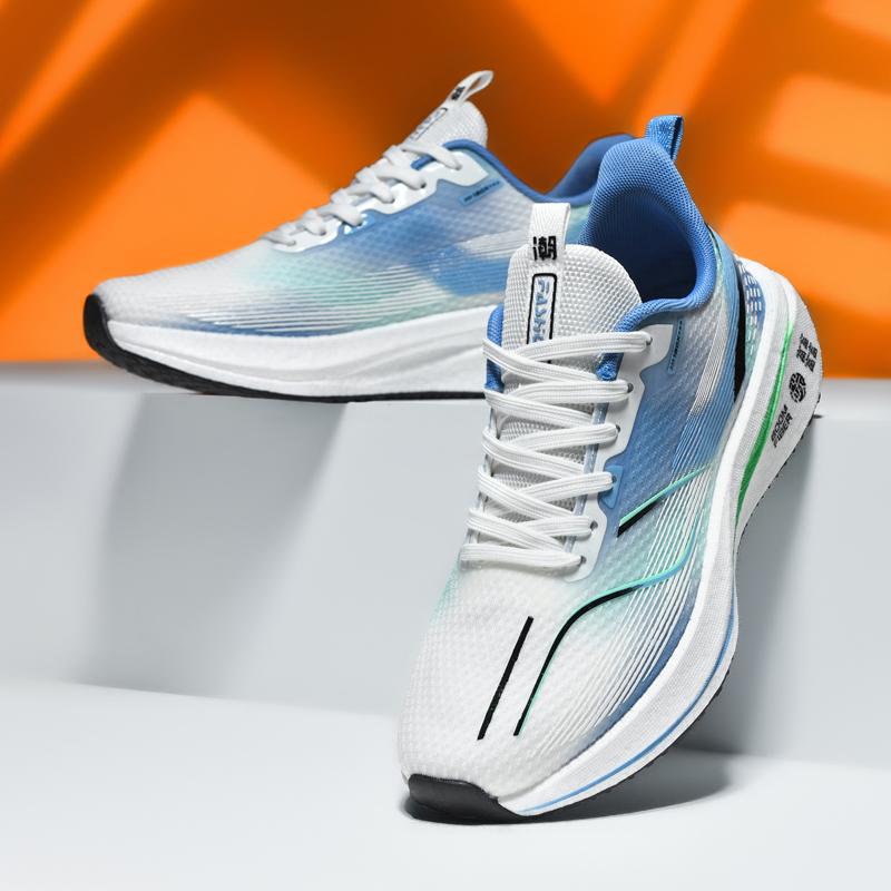 Running Shoes Men Flat Mesh Breathable Summer Fashion Non-slip Outdoor Athletic Shoes 2025 New Trendy Male Sneakers Big Size